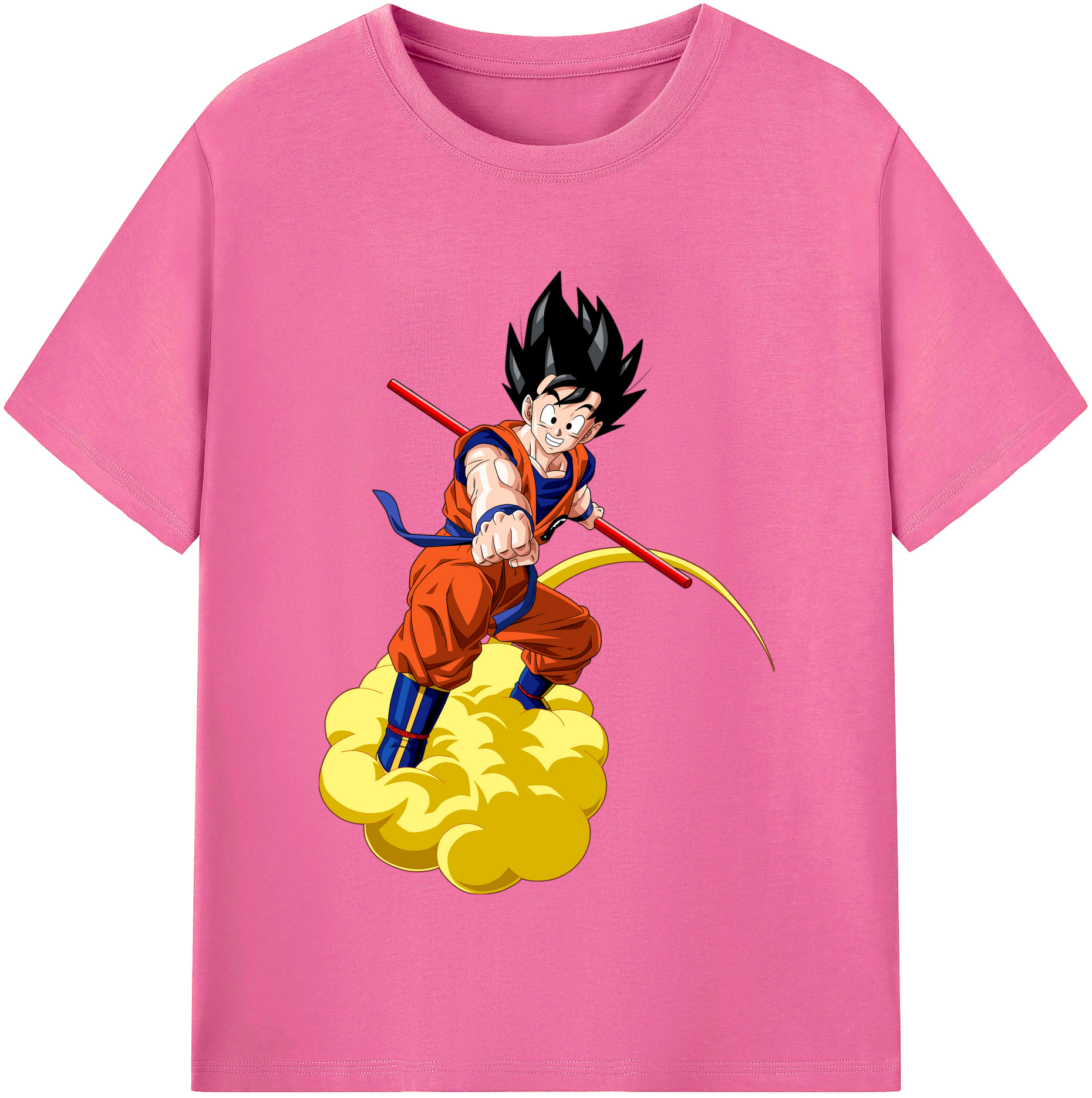 （画像用） ドラゴンボール 孫 悟飯（そんごはん）DRAGON BALL Son Gohan レディースカジュアルプリントTシャツ（綿100％）